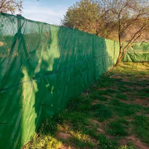 Malla de ocultación jardín extra de sombra, rollo 1,8 x 10 metros gris 400  gr / m²